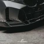 ลิ้นหน้า Carbon Fiber X6 G06 LCI ทรง Future Design (แท้)