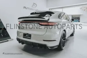 สปอยเลอร์ Carbon Fiber PORSCHE CAYENNE E3 ทรง FD Design