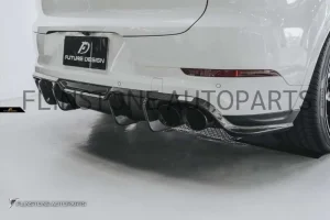 ดิฟฟิวเซอร์ Carbon Fiber PORSCHE CAYENNE E3 ทรง FD Design