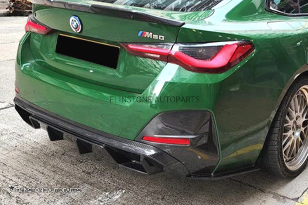ดิฟฟิวเซอร์ Carbon Fiber BMW I4 G26 ทรง Future Design (แท้)
