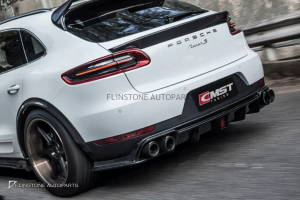 สปอยเลอร์ท้าย Carbon Fiber Porsche Macan 2014-2017 ทรง CMST