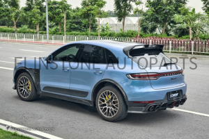 สเกิร์ตข้าง Carbon Fiber Porsche Macan 2019-2021 ทรง CMST
