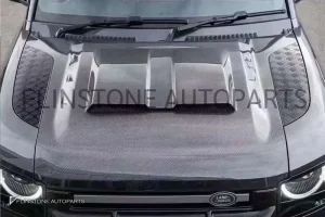ฝากระโปรง Carbon Fiber Land Rover Defender ทรง GTS