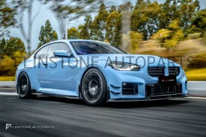 สเกิร์ตข้าง Carbon Fiber BMW G87 M2 ทรง TAKD DESIGN