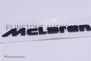 โลโก้ McLaren สีดำเงา