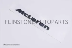 โลโก้ McLaren สีดำเงา
