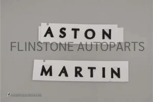 โลโก้ท้าย Aston Martin สีดำเงา (แท้)