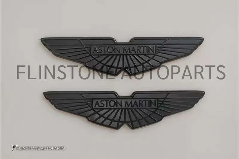 โลโก้ฝากระโปรงหน้าหลัง สีดำด้าน Aston Martin (แท้)