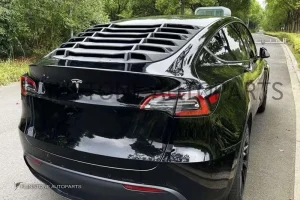 ครอบกระจกท้าย Carbon Fiber Tesla Model Y ทรง Classic