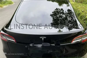 สปอยเลอร์ท้าย Carbon Fiber Tesla Model Y ทรง Performance