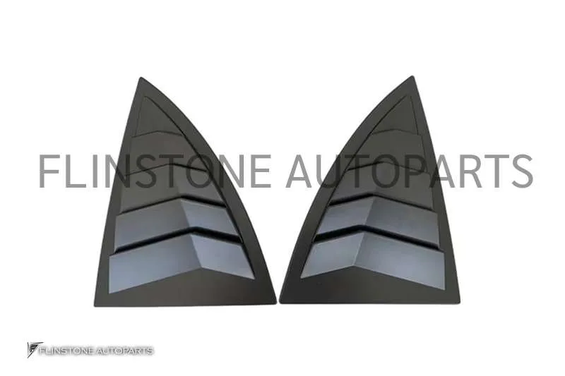 side window covers Tesla Model Y style Classic matte black