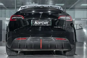 สปอยเลอร์ท้าย Carbon Fiber Tesla Model Y ทรง KARBEL