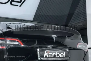 สปอยเลอร์ท้าย Carbon Fiber Tesla Model Y ทรง KARBEL