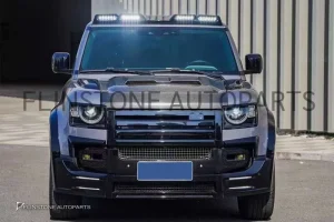 ลิ้นหน้าพร้อมไฟ Daytime สำหรับ Land Rover Defender