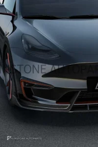 ลิ้นหน้า Carbon Fiber Tesla Model Y ทรง CMST V.4