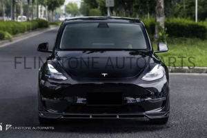 ลิ้นหน้า Carbon Fiber Tesla Model Y ทรง CMST V.2