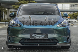 ลิ้นหน้า Carbon Fiber Tesla Model Y ทรง CMST V.1