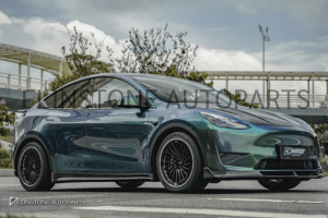 ลิ้นหน้า Carbon Fiber Tesla Model Y ทรง CMST V.1