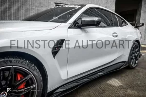 สเกิร์ตข้าง Carbon Fiber BMW G82 M4 ทรง TAKD DESIGN