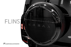 ฝาครอบล้ออะไหล่ สำหรับ Defender 90 110 130 ทรง URBAN ลาย Embossed Rear
