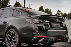 สปอยเลอร์ Carbon Fiber BMW I4 G26 ทรง TAKD Carbon