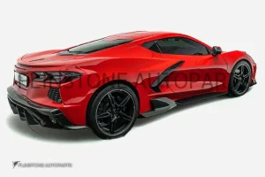 ดิฟฟิวเซอร์ Carbon Fiber Chevrolet Corvette C8 ทรง ADRO (แท้)