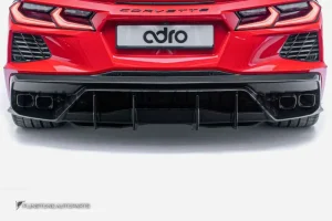 ดิฟฟิวเซอร์ Carbon Fiber Chevrolet Corvette C8 ทรง ADRO (แท้)