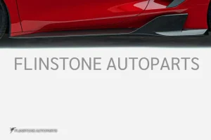 สเกิร์ตข้าง Carbon Fiber Chevrolet Corvette C8 ทรง ADRO (แท้)