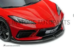 ลิ้นหน้า Carbon Fiber Chevrolet Corvette C8 ทรง ADRO (แท้)