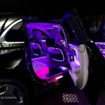 ครอบเบาะหลัง W223 S-Class MAYBACH LED เปลี่ยนสีตามระบบรถยนต์ (แท้)