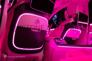 ครอบเบาะหลัง W223 S-Class MAYBACH LED เปลี่ยนสีตามระบบรถยนต์ (แท้)
