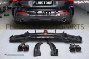 ดิฟฟิวเซอร์ Carbon Fiber BMW G22 Series 4 ทรง TAKD V.2