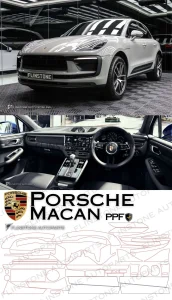 ฟิล์มกันรอย PORSCHE MACAN