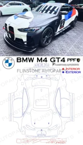 ฟิล์มใสกันรอยรอบคัน BMW M4 (G82) GT4