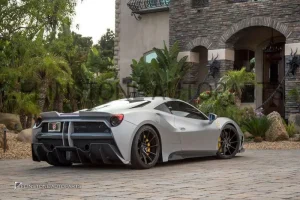 ชุดแต่งรอบคัน Carbon Fiber Ferrari 488 GTB/Spider ทรง Misha Design