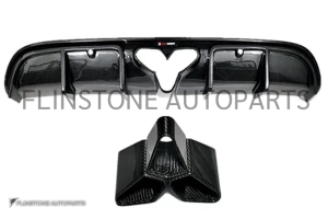 ดิฟฟิวเซอร์ Carbon Fiber Porsche 718 Cayman/Boxster ทรง TAKD