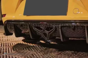 ดิฟฟิวเซอร์ Carbon Fiber Porsche 718 Cayman/Boxster ทรง TAKD