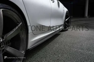 สเกิร์ตข้าง Carbon Fiber BMW G20 ทรง 3D Design V.2 (แท้)