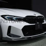 ลิ้นหน้า Carbon Fiber BMW G20 ทรง 3D Design V.2 (แท้)