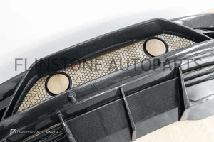 กันชนหลัง Carbon Fiber Lamborghini Huracan LP610-4 ทรง Huracan EVO