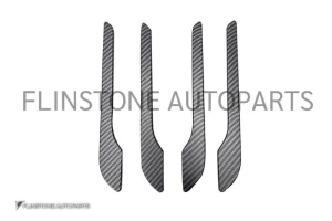 กรอบมือจับประตู Tesla Model 3 ลายคาร์บอน สีด้าน