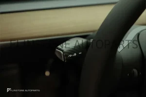 กรอบก้านไฟเลี้ยว Tesla Model 3 ลายคาร์บอน สีด้าน