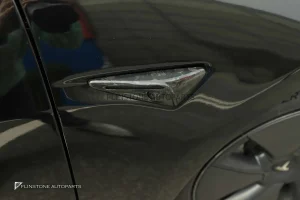 ครอบกล้องข้าง Forged Carbon Fiber สำหรับ Tesla Model Y