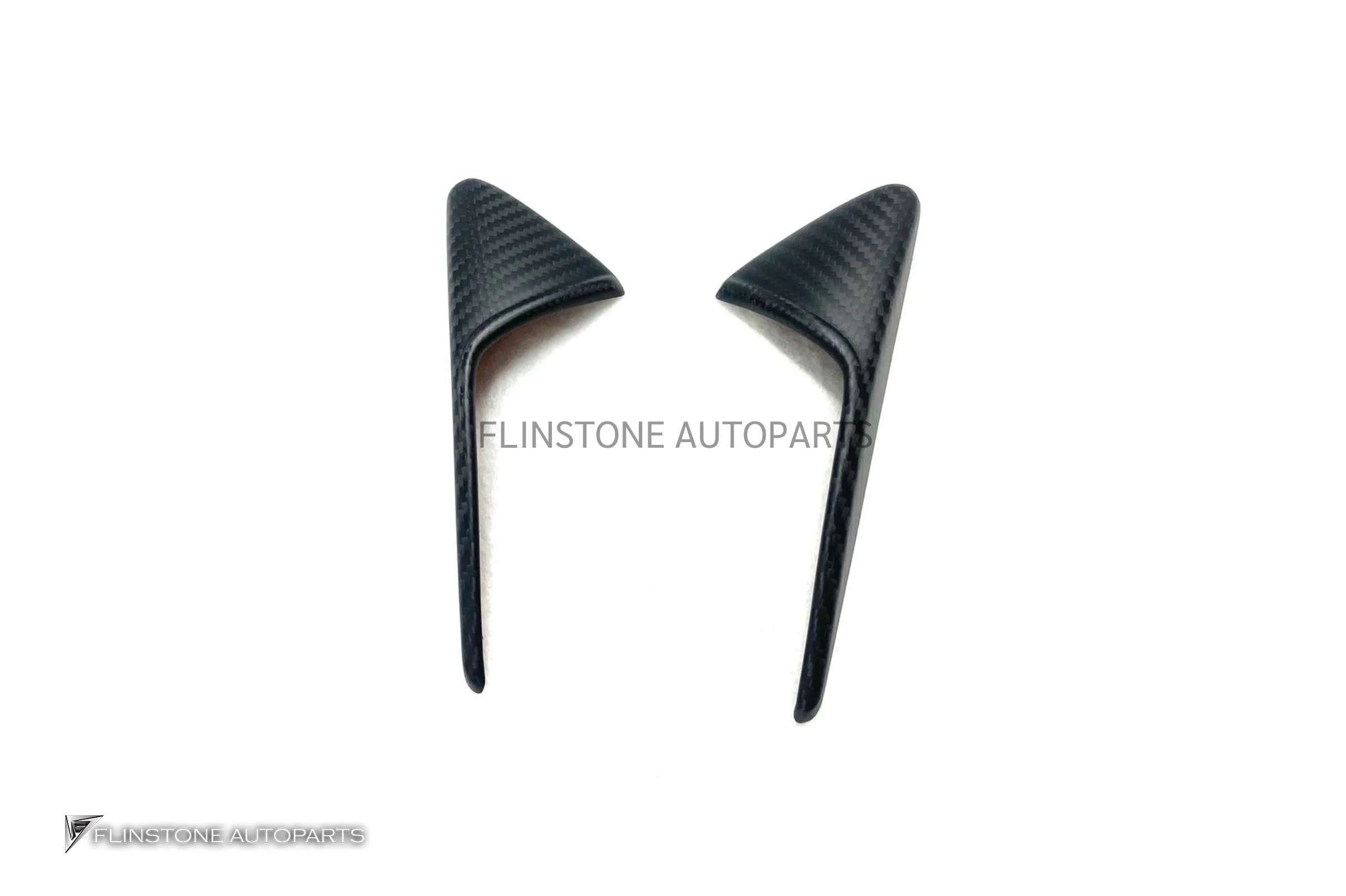 ครอบกล้องข้าง Matte Carbon Fiber สำหรับ Tesla Model 3