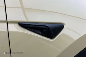 ครอบกล้องข้าง Matte Carbon Fiber สำหรับ Tesla Model 3