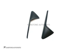ครอบกล้องข้าง Matte Carbon Fiber สำหรับ Tesla Model 3