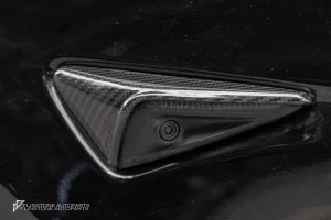 ครอบกล้องข้าง Dry Carbon Fiber สำหรับ Tesla Model 3