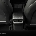 กรอบปรับอากาศด้านหลัง Matte Carbon Fiber สำหรับ Tesla Model 3