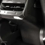 กรอบท่อเครื่องปรับอากาศ Dry Carbon Fiber สำหรับ Tesla Model Y