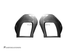 ครอบด้านหลังเบาะ Dry Carbon Fiber Paste style สำหรับ Tesla Model Y